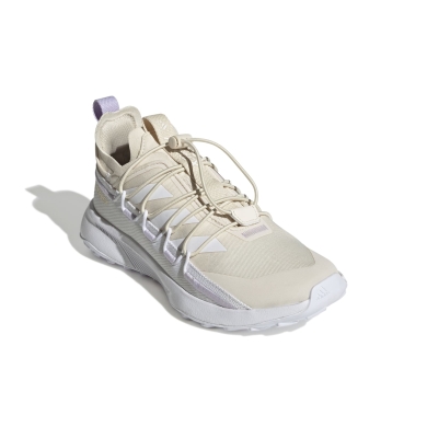 adidas Everyday Travel Shoes Terrex Voyager 21 Canvas (lace system with elastic band) beige/white Women